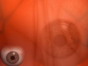 Cornea (Eye) Title Content PowerPoint Template