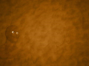 Eye Ball Title Content PowerPoint Template