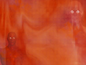 Eye Ball Title Content PowerPoint Template