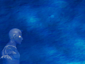 Eye Ball Title Content PowerPoint Template