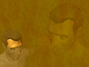 Forehead Title Content PowerPoint Template