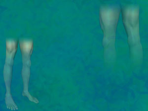 Thigh Title Content PowerPoint Template