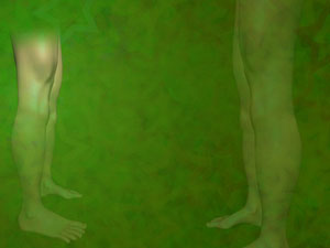 Thigh Title Content PowerPoint Template