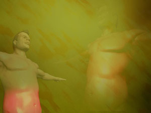 Stomach Title Content PowerPoint Template