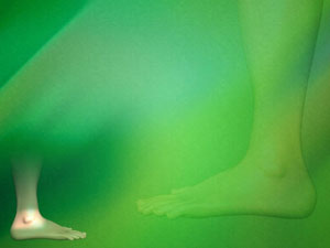 Ankle Title Content PowerPoint Template