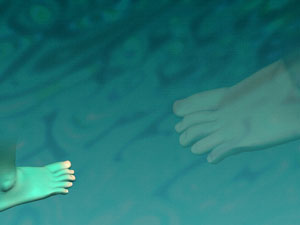 Nails Title Content PowerPoint Template