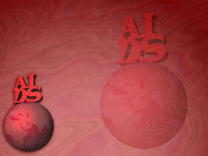 AIDS Title Content PowerPoint Template