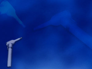 Dental Tooth Polisher Title Content PowerPoint Template