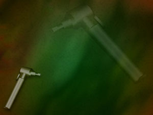 Dental Tooth Polisher Title Content PowerPoint Template