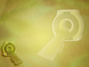 Magnetic Resonance Imaging Title Content PowerPoint Template