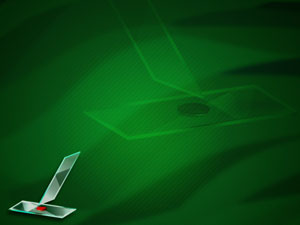 Microscope Slides Title Content PowerPoint Template