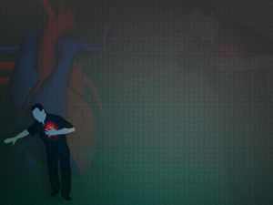 Heart Attack Title Content PowerPoint Template