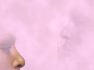 Nose Title Content PowerPoint Template