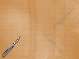 Surgical Equipment Title Content PowerPoint Template