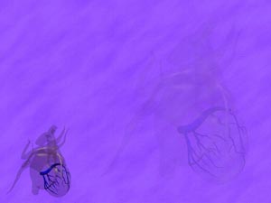 Heart Veins Title Content PowerPoint Template