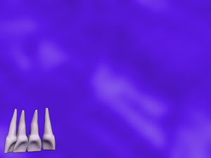 Upper Incisor Title Content PowerPoint Template