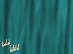 Upper Molar Title Content PowerPoint Template