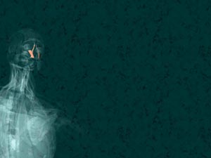 Levator Labii Superioris Muscle Title Content PowerPoint Template