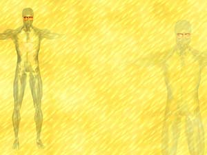 Orbicularis Oculi Muscle Title Content PowerPoint Template