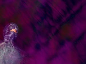 Orbicularis Oris Muscle Title Content PowerPoint Template