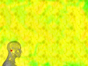 Posterior Auricular Muscle Title Content PowerPoint Template